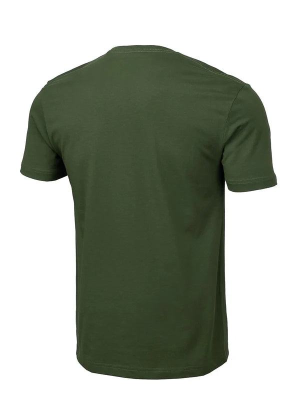 Pit Bull West Coast presents: T-shirt Small Logo 170 Olive