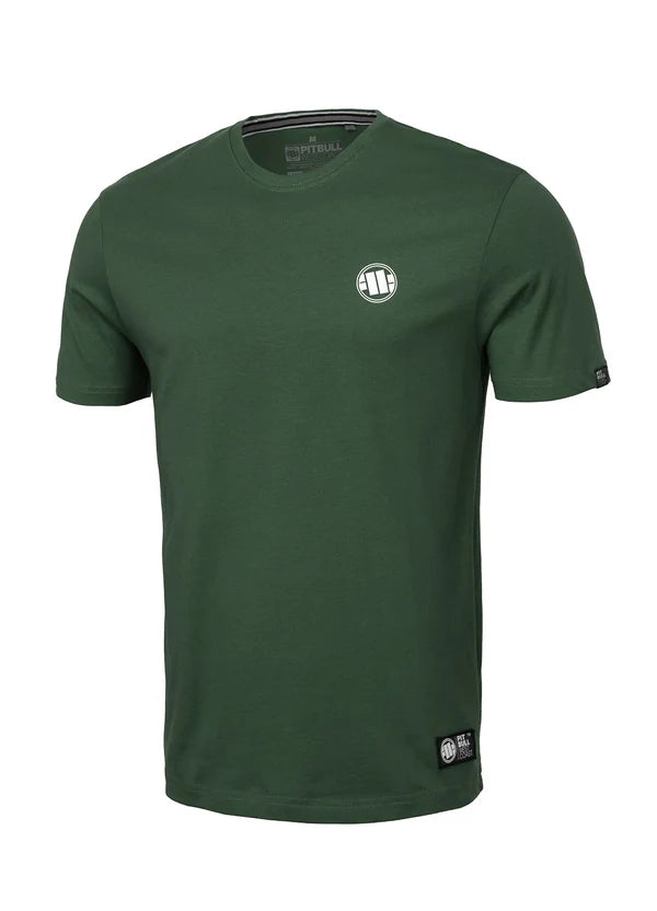 Pit Bull West Coast presents: T-shirt Small Logo 170 Dark Green