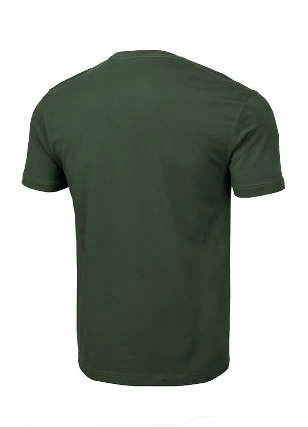 Pit Bull West Coast presents: T-shirt Small Logo 170 Dark Green
