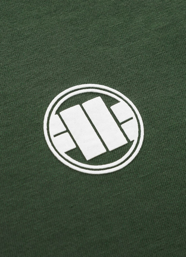 Pit Bull West Coast presents: T-shirt Small Logo 170 Dark Green