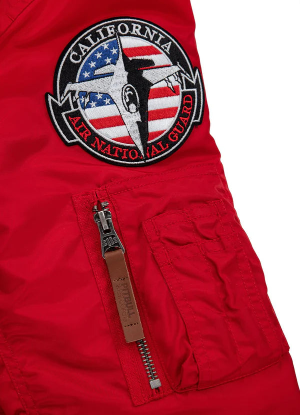 PIT BULL WEST COAST – MA-1 Jacket Red