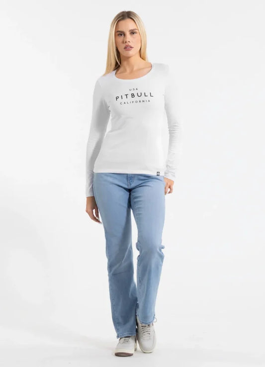 Women’s longsleeve by PITBULL – Slim Fit USA CAL