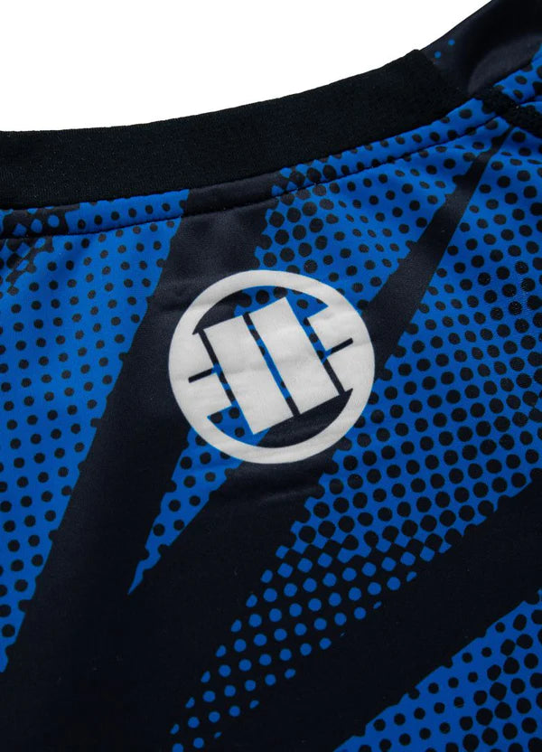 PIT BULL WEST COAST Rashguard – Dot Camo II Blue
