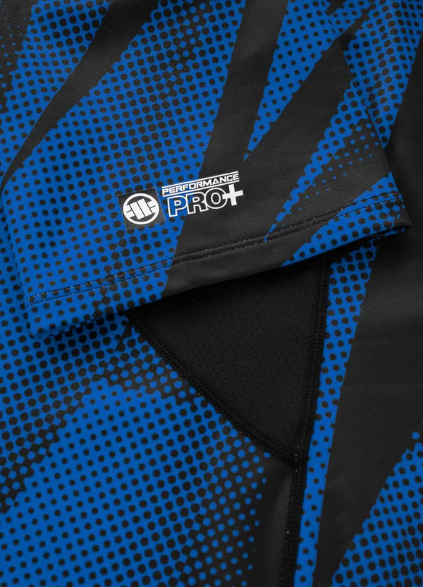 PIT BULL WEST COAST Rashguard – Dot Camo II Blue