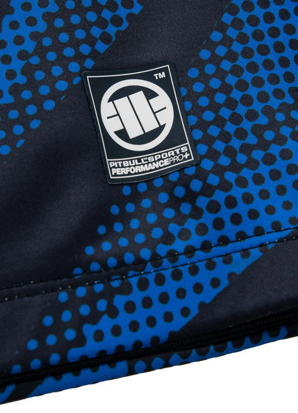 PIT BULL WEST COAST Rashguard – Dot Camo II Blue