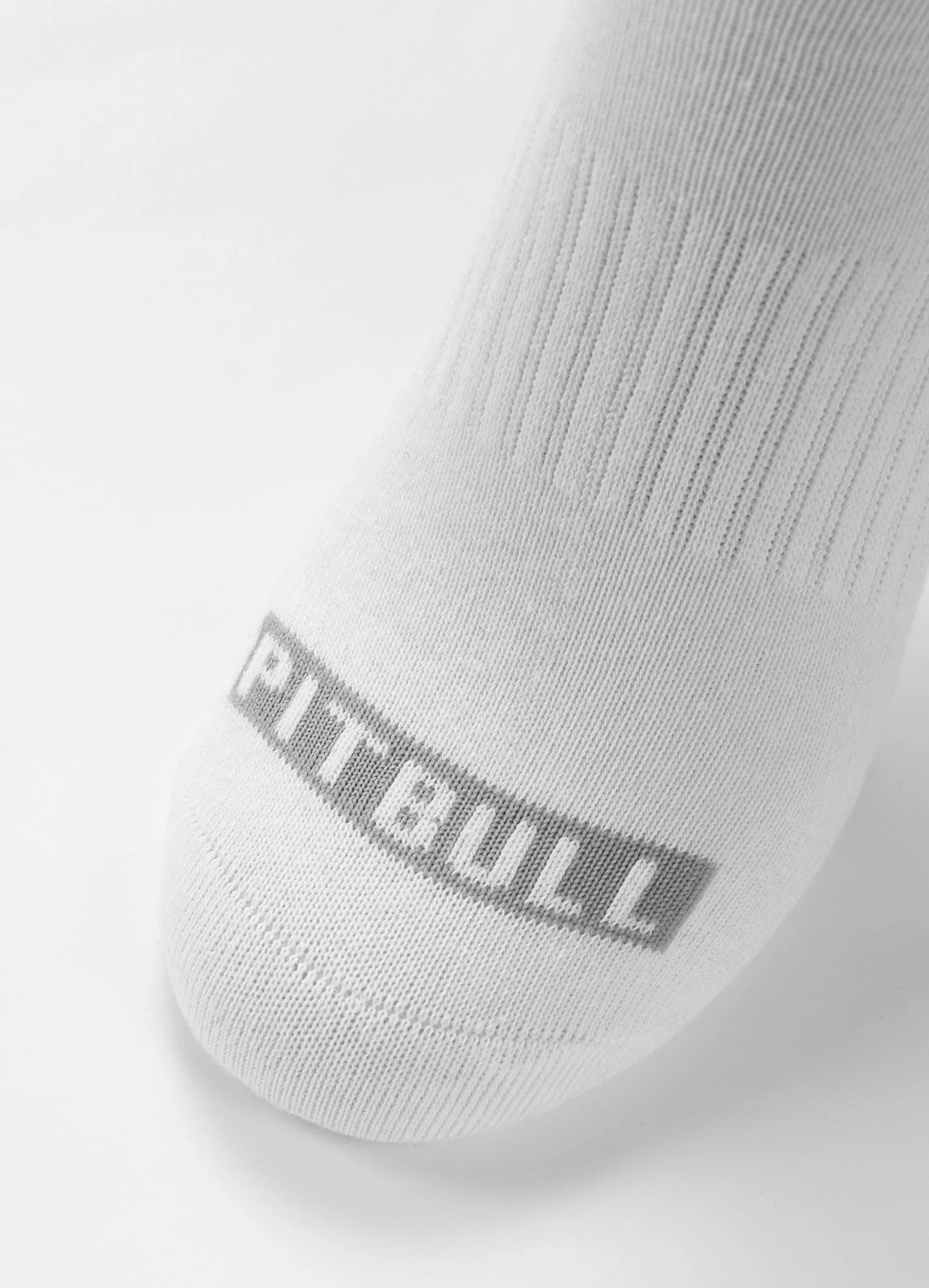 🧦🔥 Pit Bull Pad Logo Low Ankle Socks – 3 Pack White