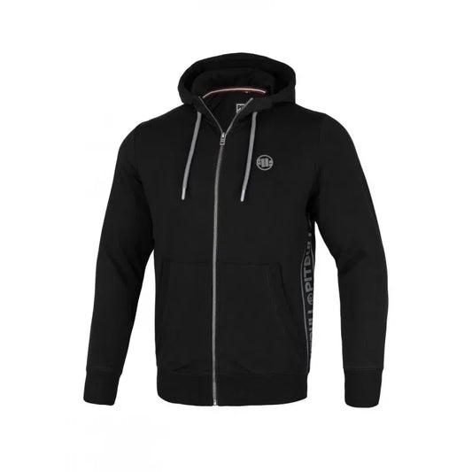 Pit Bull Men’s Zip Hoodie – Lotus Black