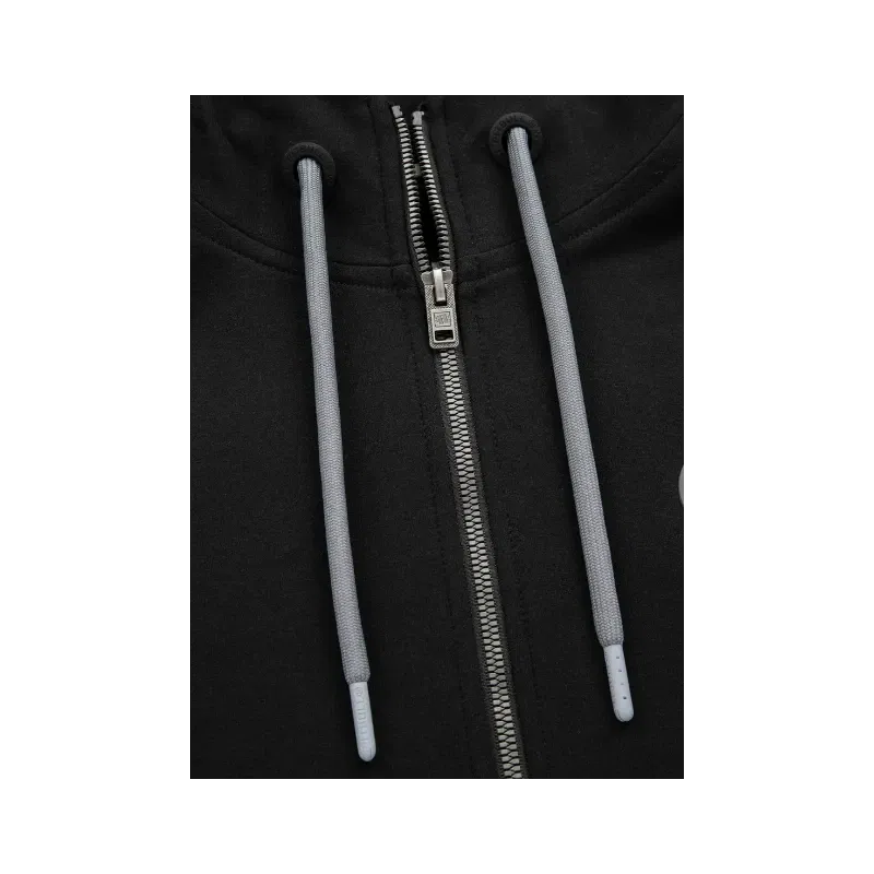 Pit Bull Men’s Zip Hoodie – Lotus Black