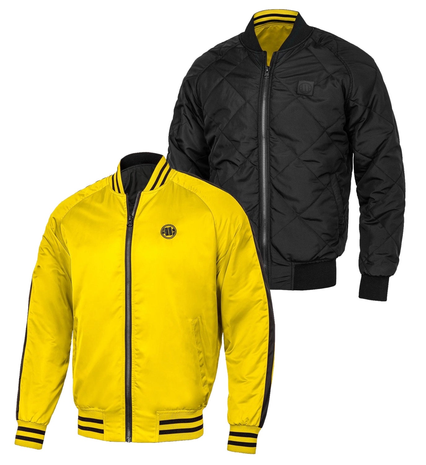PIT BULL WEST COAST – Broadway Reversible Jacket YELLOW