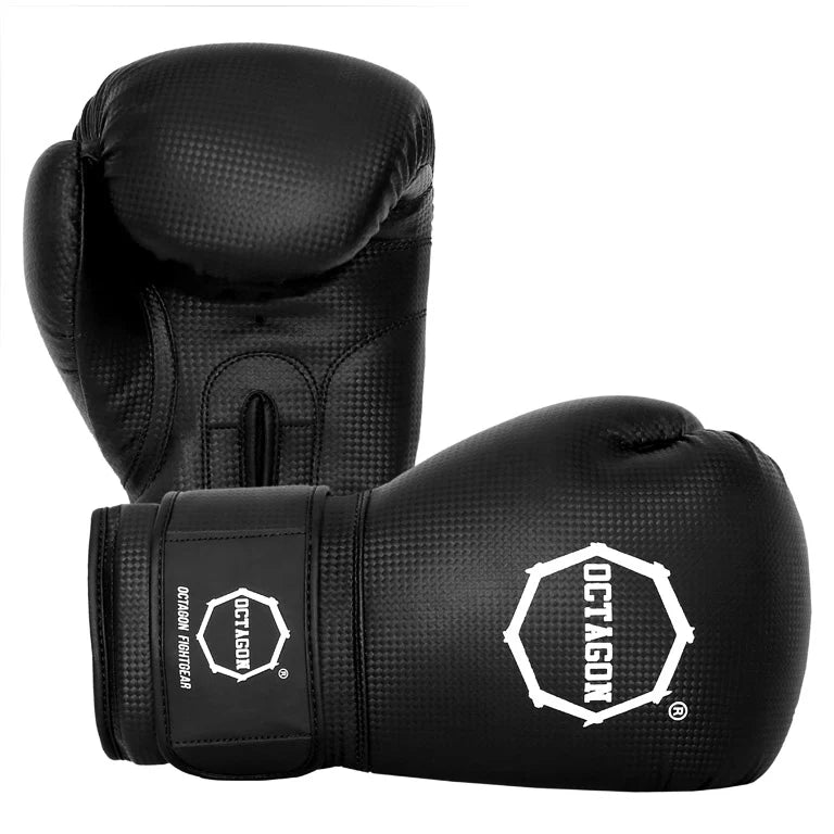 Octagon Boxing Glove's KEVLAR Black