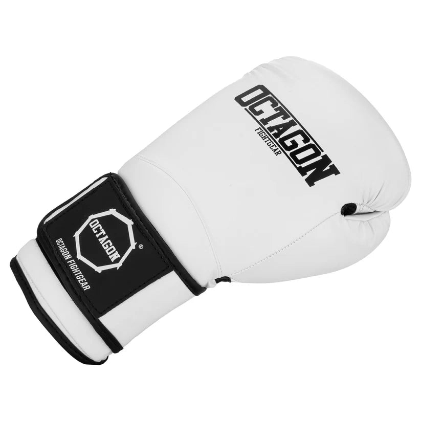 OCTAGON – Matte Boxing Gloves White