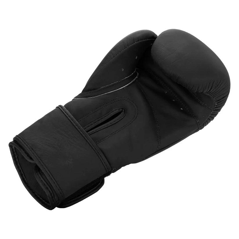 Octagon Boxing Glove's Storm Black LEATHER