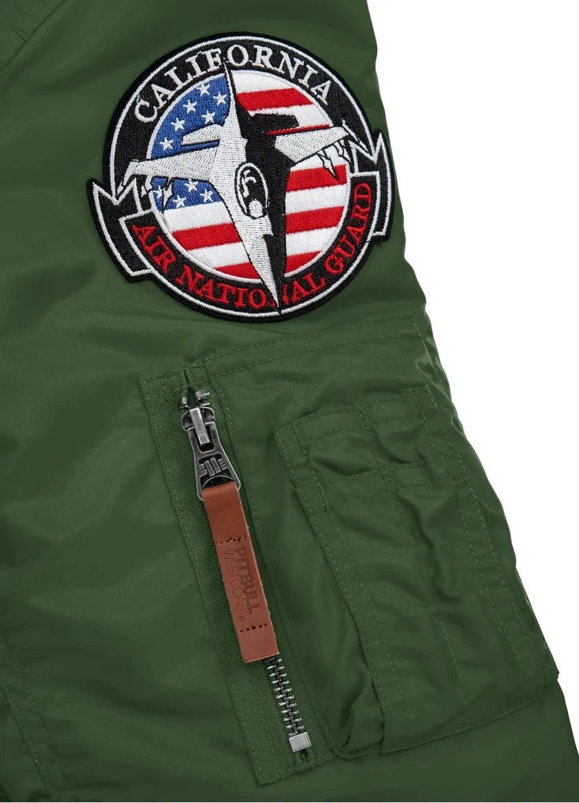 PIT BULL WEST COAST – MA-1 Jacket Olive