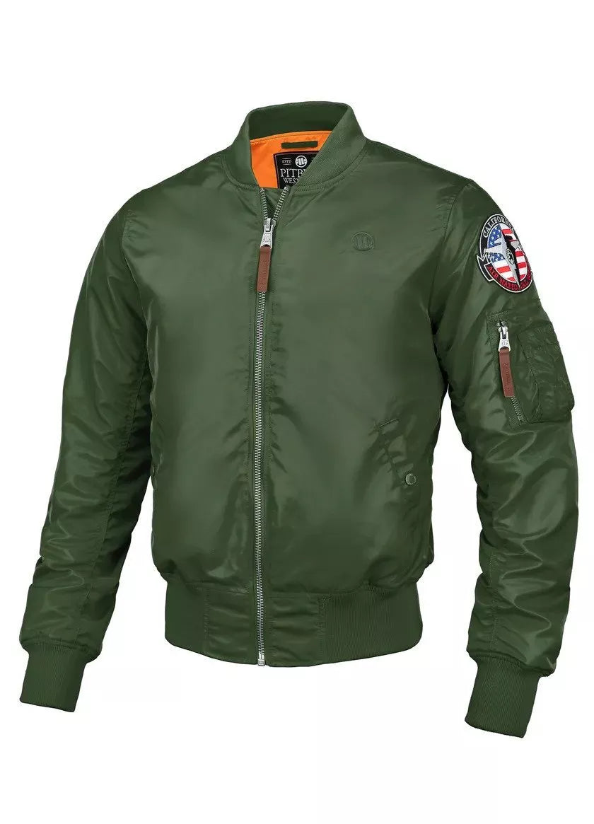 PIT BULL WEST COAST – MA-1 Jacket Olive