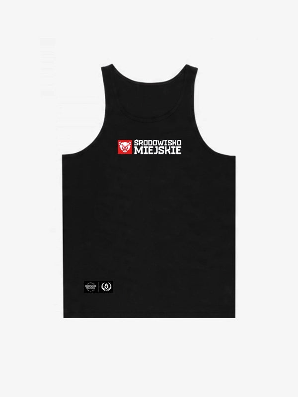Środowisko Miejskie – Tank Top Essential Bear (Black)