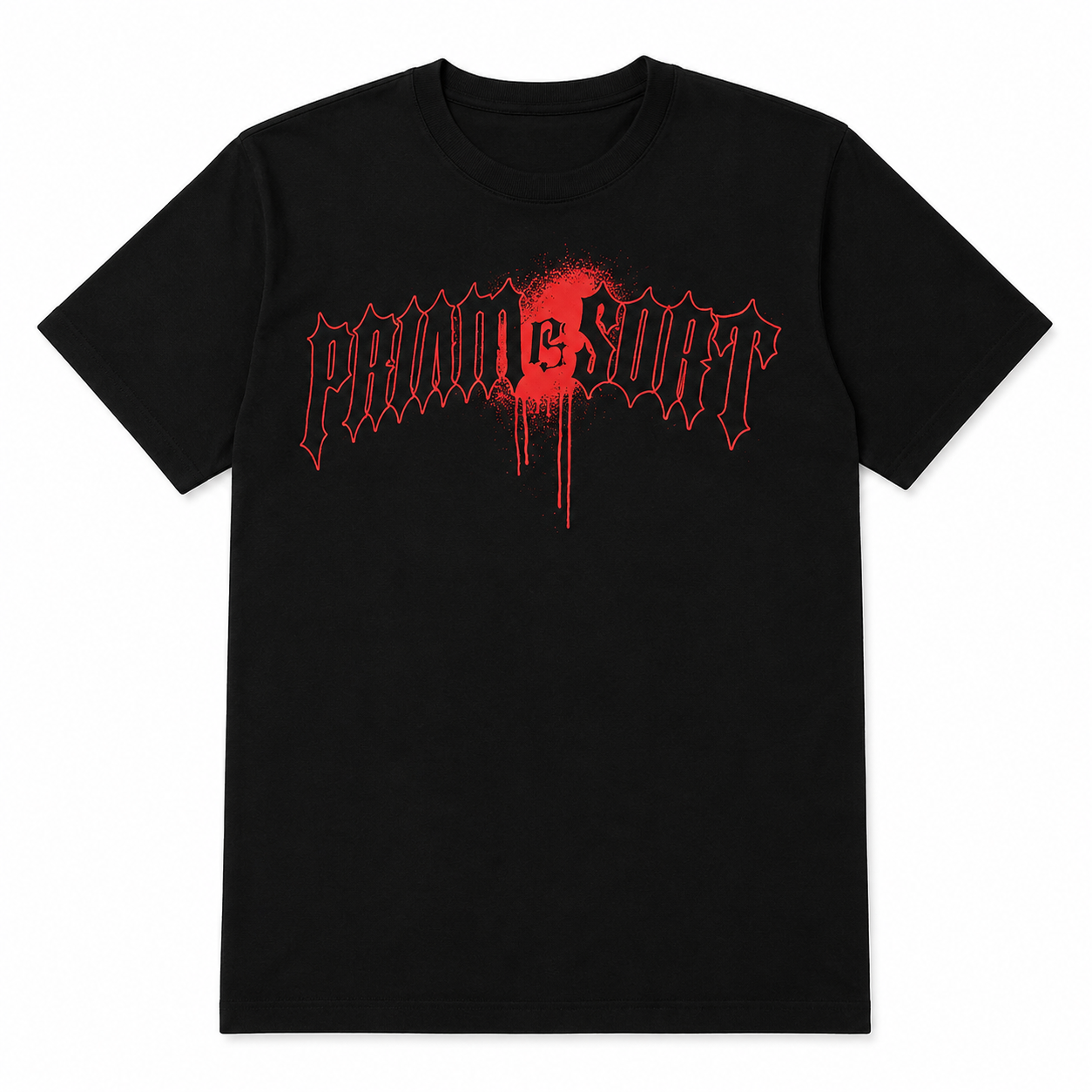 Prima Sort T-Shirt “PS-BLOOD” 🩸🔥