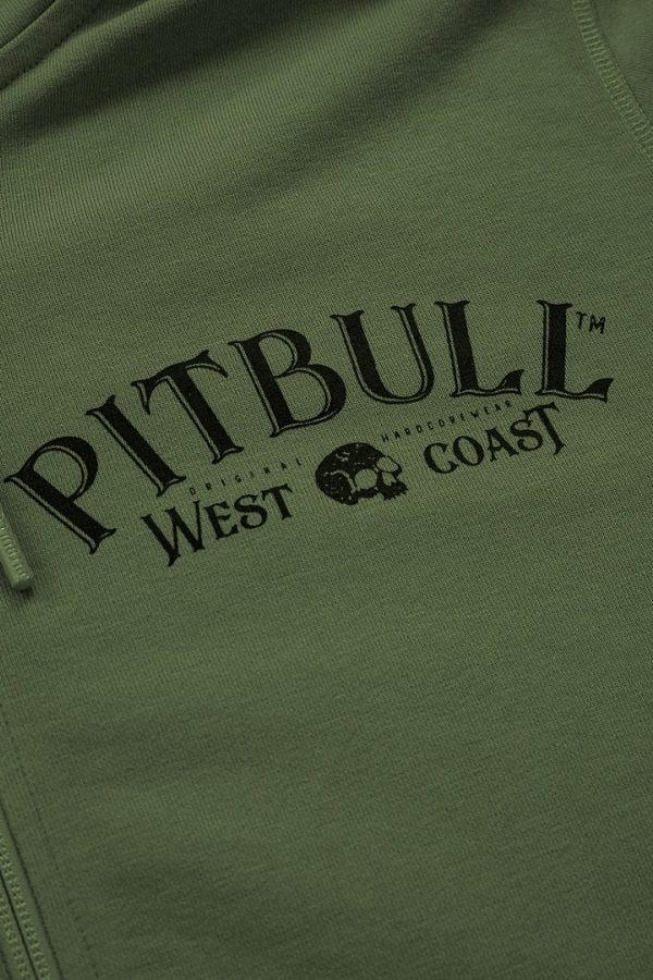 🖤 PIT BULL WEST COAST “San Diego 89” Hoodie Olive
