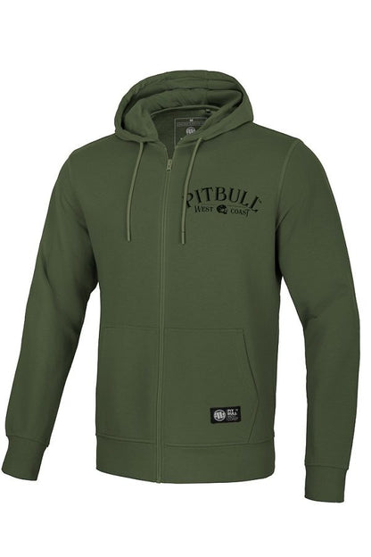 🖤 PIT BULL WEST COAST “San Diego 89” Hoodie Olive