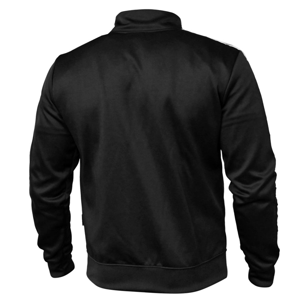 Pretorian "Line" Zip-Up Sweatshirt – Black