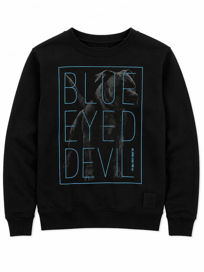 Pit Bull Blue Eyed Devil Women’s Crewneck 🔥👩