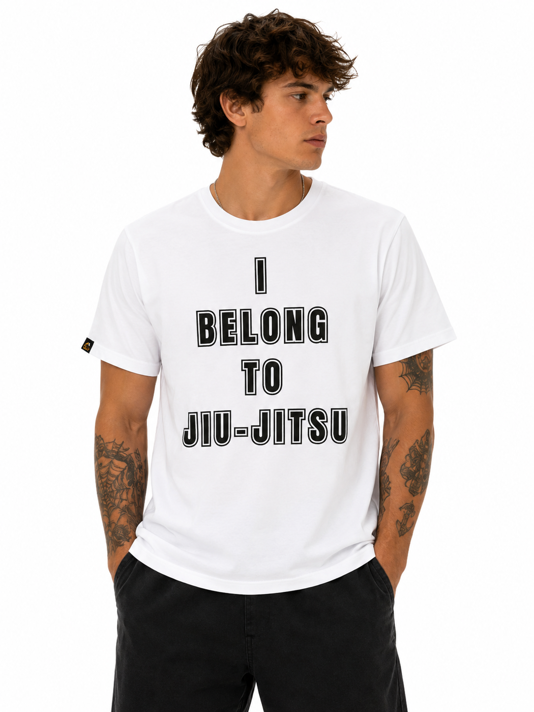 MANTO T-Shirt "BELONG" White 🤍🔥