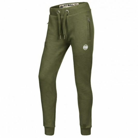 🖤 PIT BULL WEST COAST Women’s Sweatpants Small Logo Olive