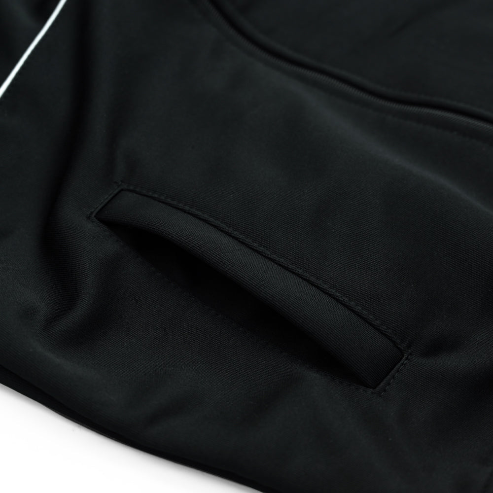 Pretorian "Line" Zip-Up Sweatshirt – Black
