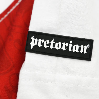 Pretorian T-Shirt “Troublemakers Panel” (White/Red) 🤍🔥