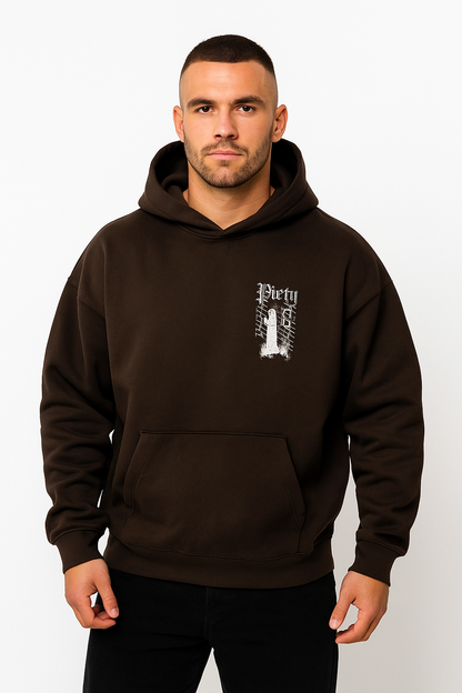 PROSTO – Hoodie Shadow Washed Black 🖤⚡