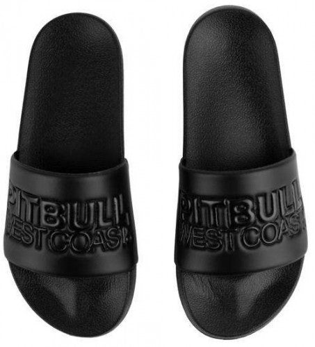 🩴 PIT BULL WEST COAST – SEASCAPE Men’s Slides Black/Black