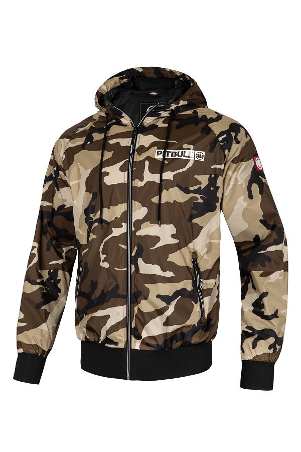 🧥 PIT BULL WEST COAST Athletic Hilltop – Camo Sand