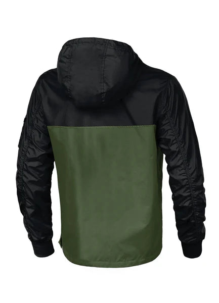 Pit Bull Men’s Transitional Kangaroo Jacket – Loring Black/Olive
