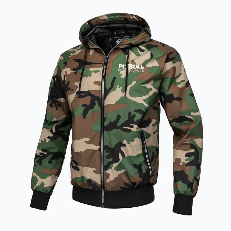 🧥 PIT BULL WEST COAST ATHLETIC Jacket Woodland Camo