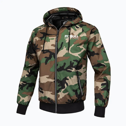 🧥 PIT BULL WEST COAST ATHLETIC Jacket Woodland Camo