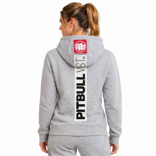 💪 Pitbull West Coast Women’s Zip Hoodie HILLTOP Grey