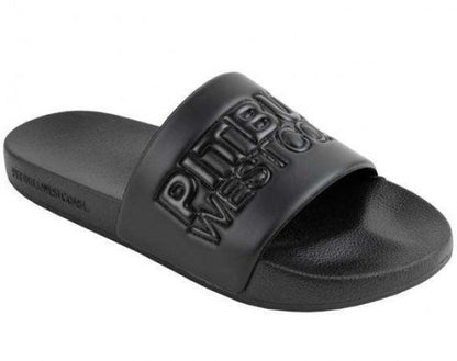 🩴 PIT BULL WEST COAST – SEASCAPE Men’s Slides Black/Black