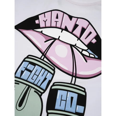 🤍 MANTO x KTOF T-Shirt GLOVES – White