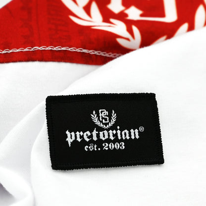 Pretorian T-Shirt “Troublemakers Panel” (White/Red) 🤍🔥