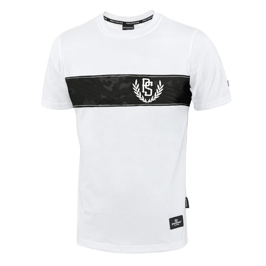 Pretorian T-Shirt “Troublemakers Panel” (White/Black) 🤍🔥