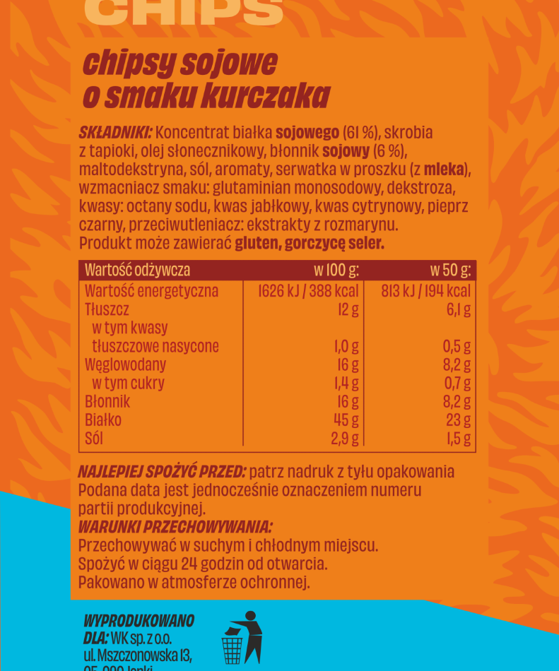 DZIK Soy Protein Chips – Chicken Flavour 🍗💪🔥