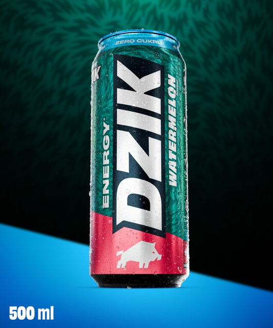 🍉⚡ WK DZIK Watermelon Energy Drink – Sugar Free