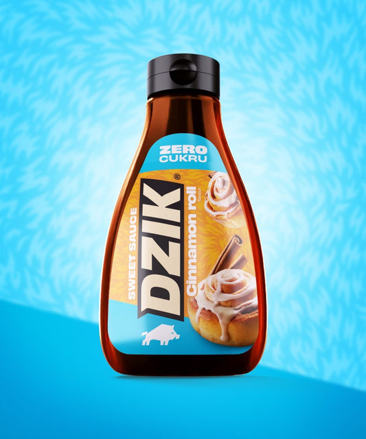 🍩✨ WK DZIK Sweet Sauce – Cinnamon Roll Flavour 425 ml