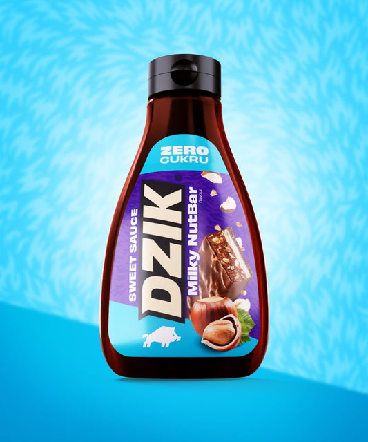 🍫🥜 WK DZIK Sweet Sauce – Milky NutBar Flavour 425 ml