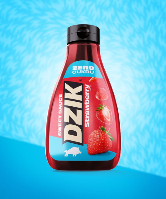 DZIK SWEET SAUCE Strawberry Flavour 🍓🍰🔥