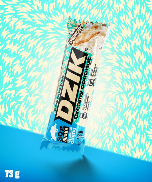 WK DZIK Protein Bar Coconut Caramel 🥥🍮💪