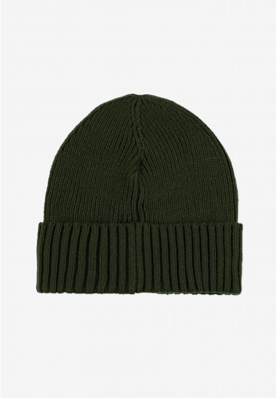 🫒 Prosto Winter Hat Shield Olive Green