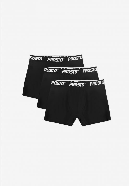 PROSTO – Boxers 3-Pack Black 🖤👕