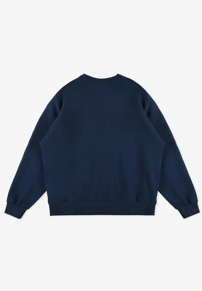 PROSTO – Crewneck Graffiti Washed Navy 💥🌀