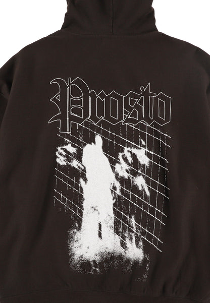 PROSTO – Hoodie Shadow Washed Black 🖤⚡