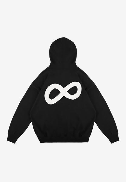 ♾️ Prosto Zip Hoodie Infinity Black